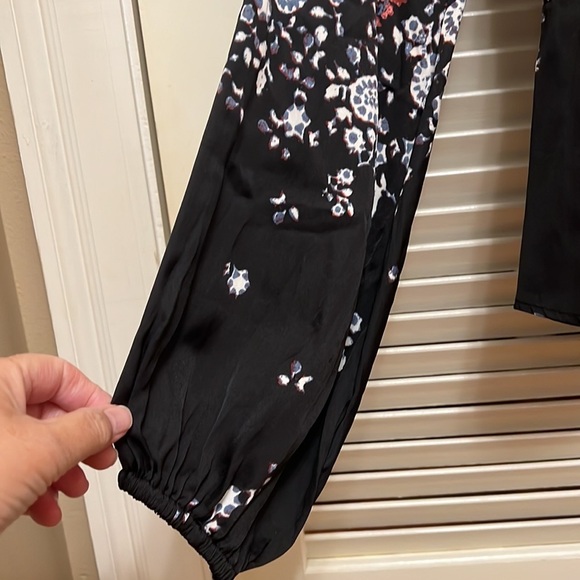 10. Free People Run Free Blouse in Night Combo - Picture 10 of 17